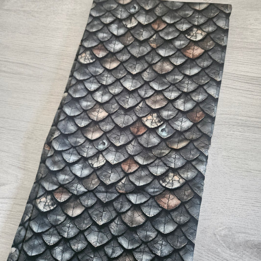 Sommersweat - Schuppen - 1m