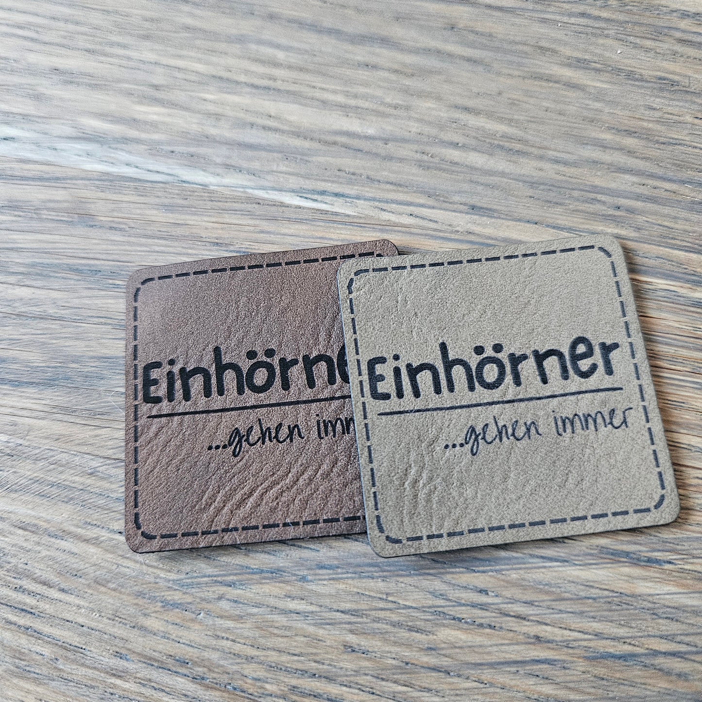Patch - 4x4cm - Einhörner gehen immer