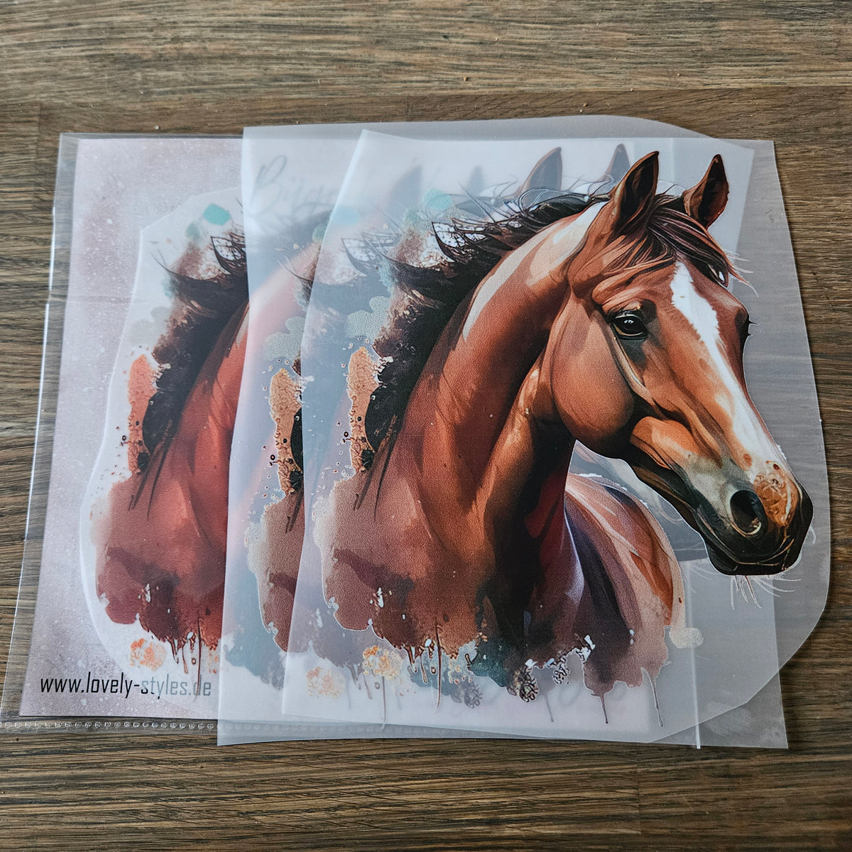 Bügelbild - Pferd ca. 20cm