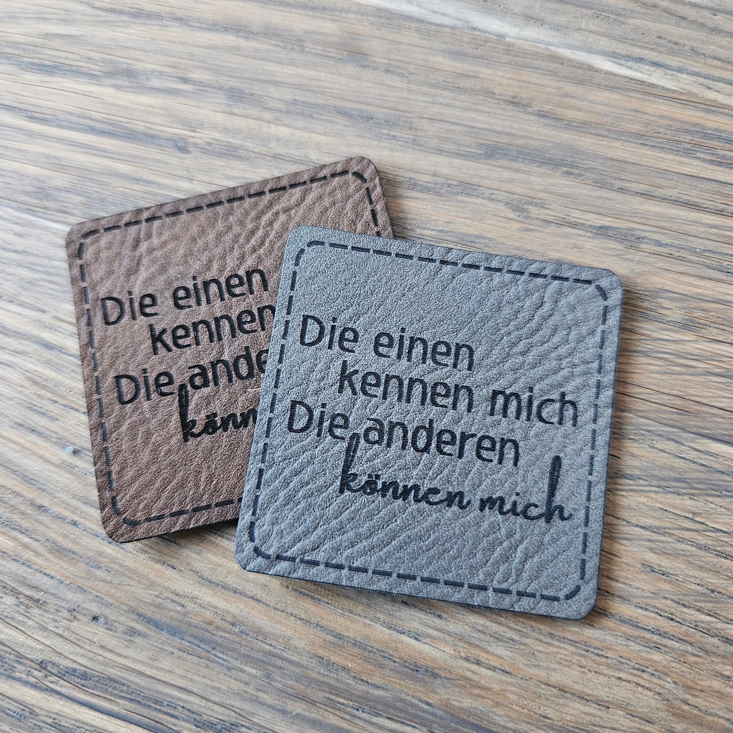 Patch - 4x4cm - Die einen kennen mich