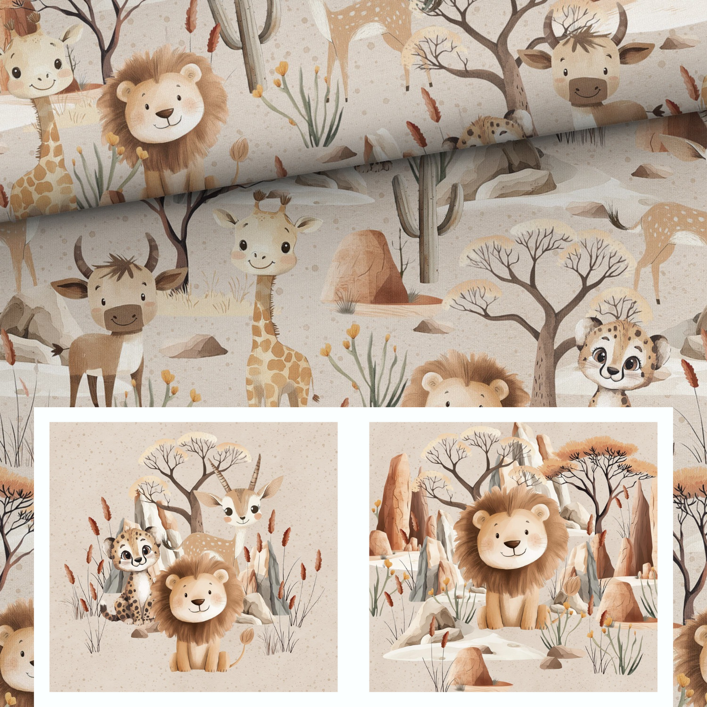 Sommersweat - Safari Beige