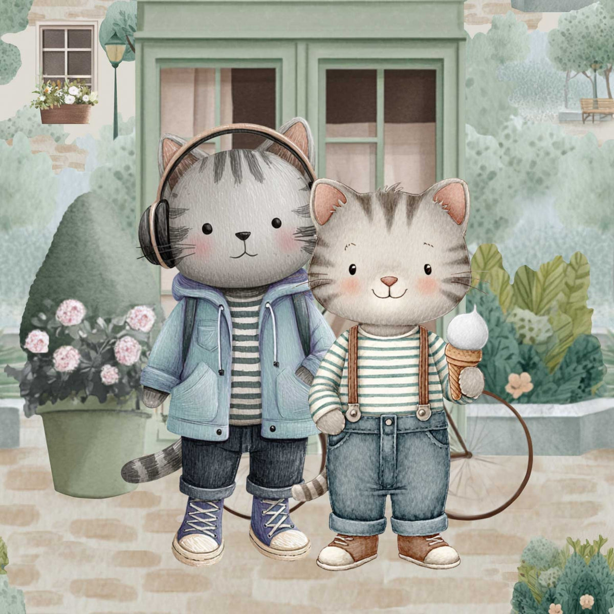Sommersweat - Katzen Kumpel