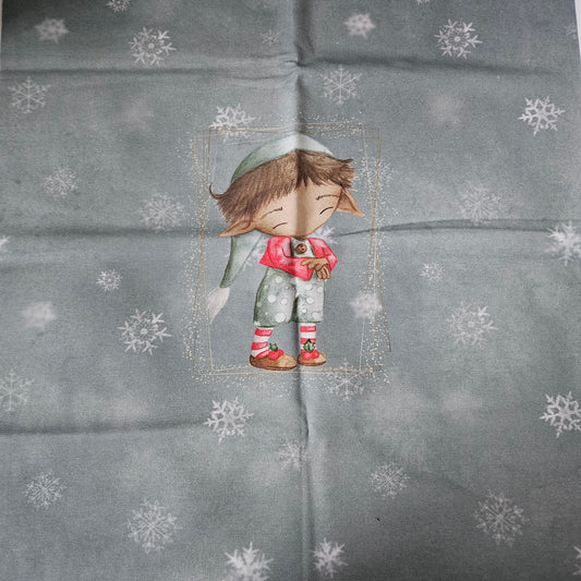 40x50cm Panel - Sommersweat - Elf