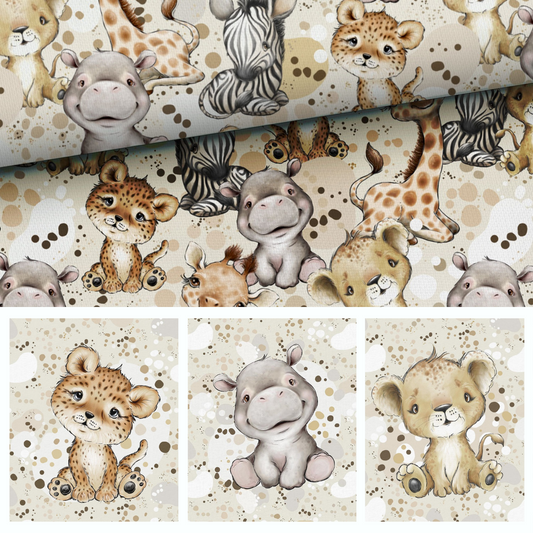 Sommersweat - Safari Babys Kleckse